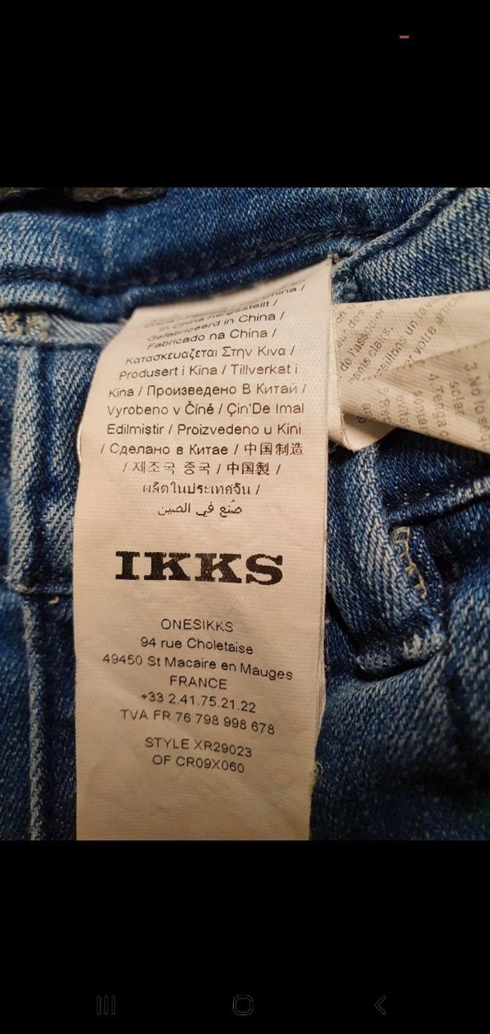 Jeans Slim IKKS - photo numéro 6