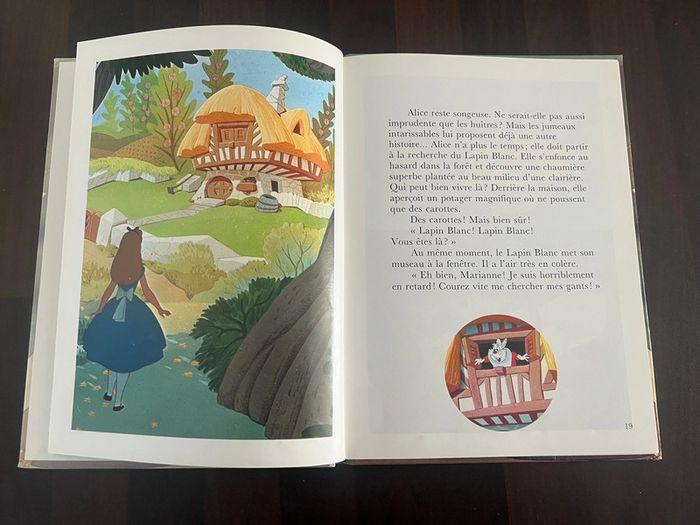 Livre alice aux pays des merveilles Disney édition hachette - photo numéro 3