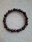 Bracelet pierres hematite