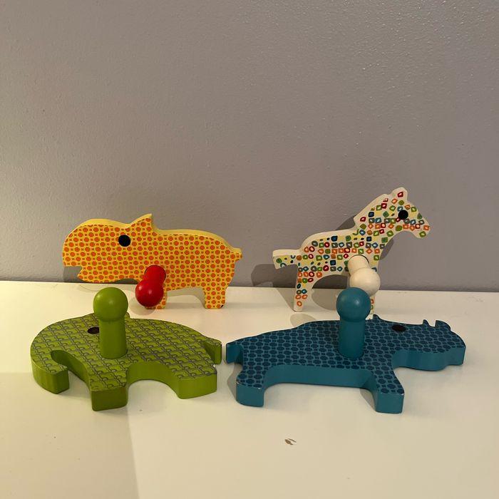 Porte manteau animaux (lot de 4) - photo numéro 1