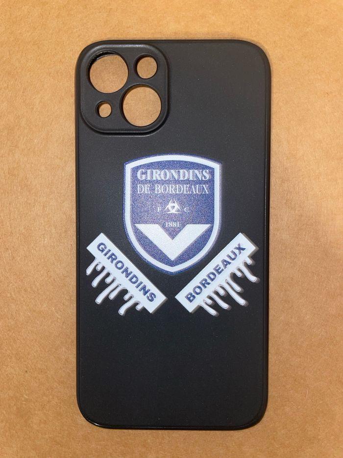 Coque iPhone 13 - Bordeaux 🔵⚪️- 5 coloris disponibles - photo numéro 3