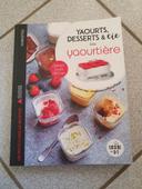 Livre de recettes de yaourts pour yaourtière seb multidélices