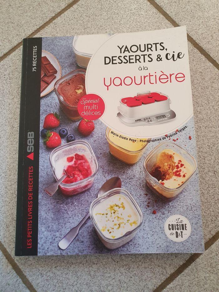 Livre de recettes de yaourts pour yaourtière seb multidélices - photo numéro 1