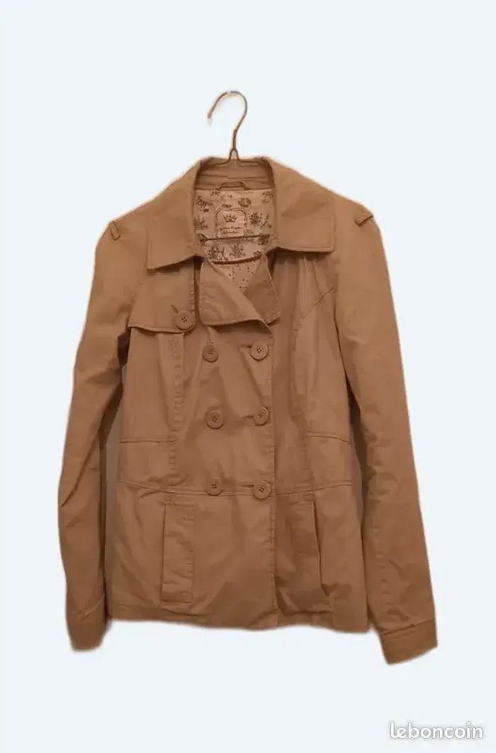 Veste Cache-Cache beige