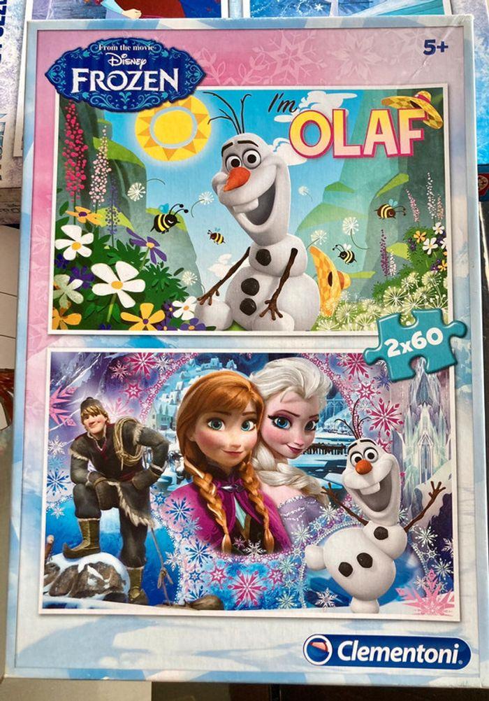 Puzzle reine des neiges Olaf - photo numéro 3