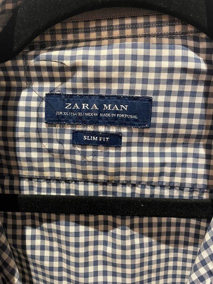 Chemise à carreaux Zara - photo numéro 3