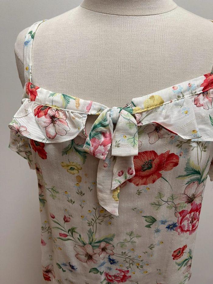 Superbe Blouse printemps été fleurie Naf Naf 🌸 36 38 - photo numéro 3