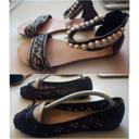 Lot ballerines + pieds nus P36