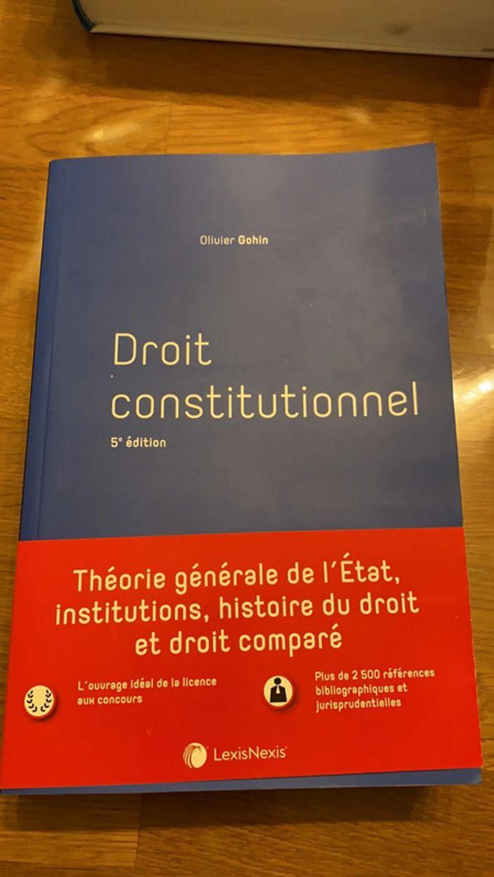 Droit constitutionnel