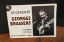 Livret je chante Georges brassens