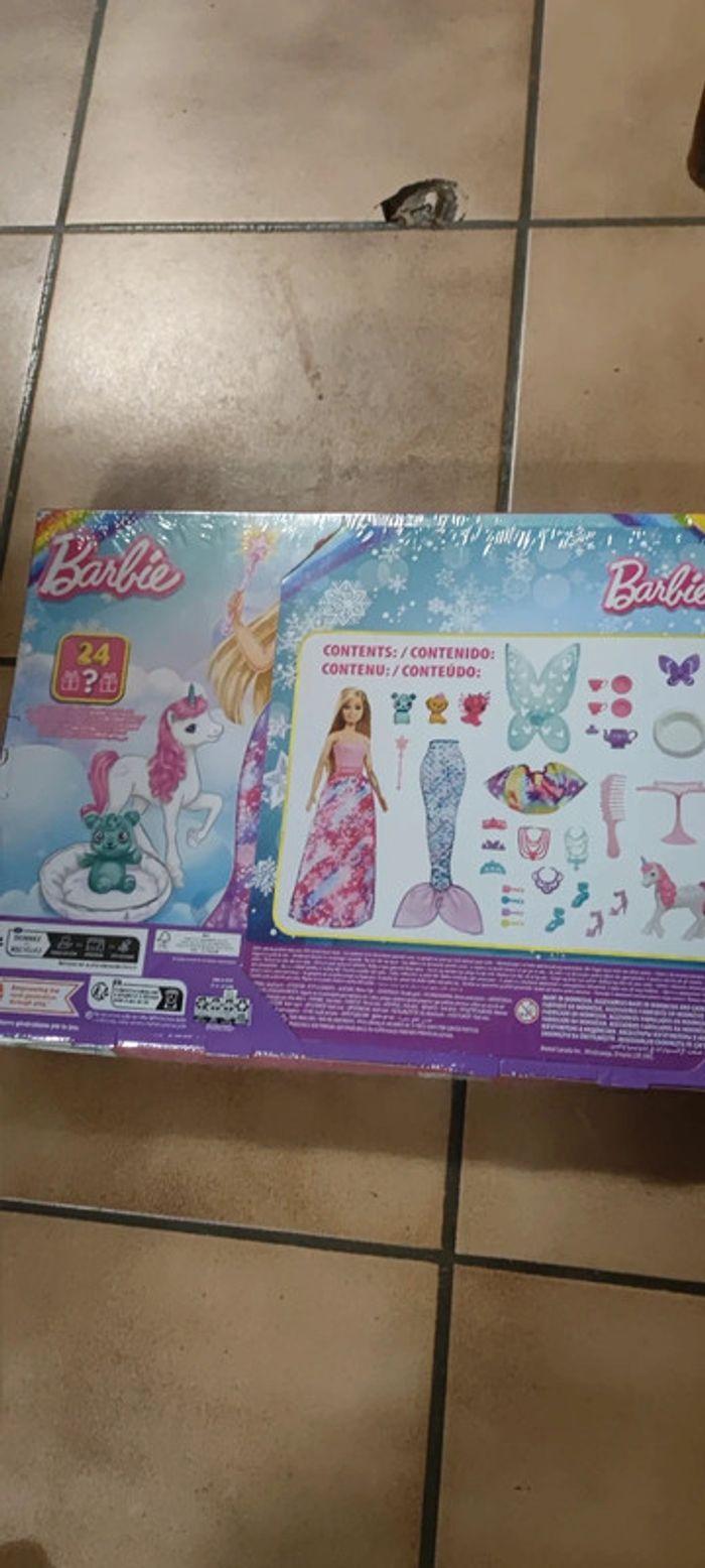 Calendrier de l'avent Barbie neuf 3 ans - photo numéro 2