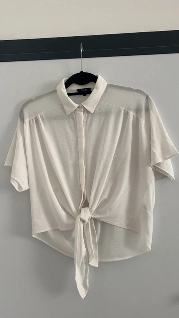 Très belle chemise nouée Massimo Dutti - photo numéro 1