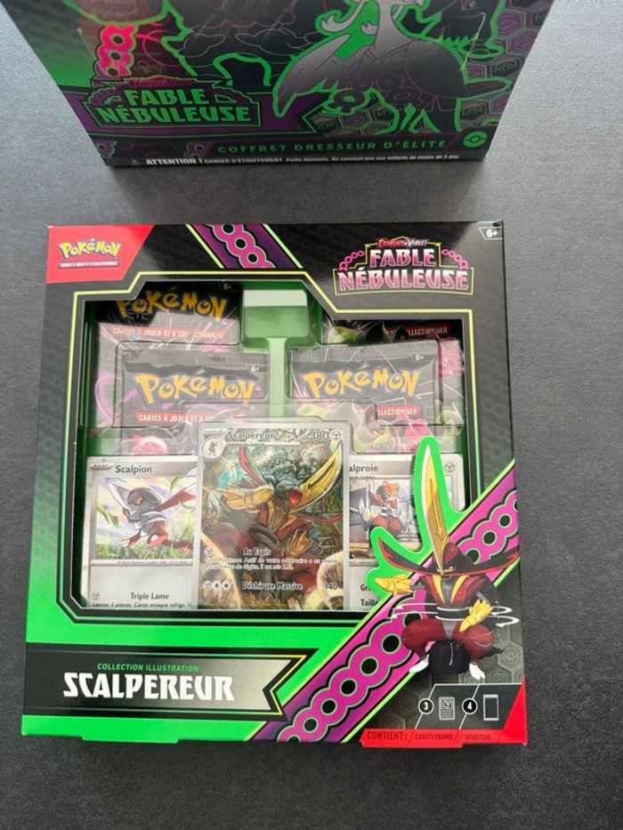 Lot coffret scalpereur + etb Fable Nébuleuse - photo numéro 2