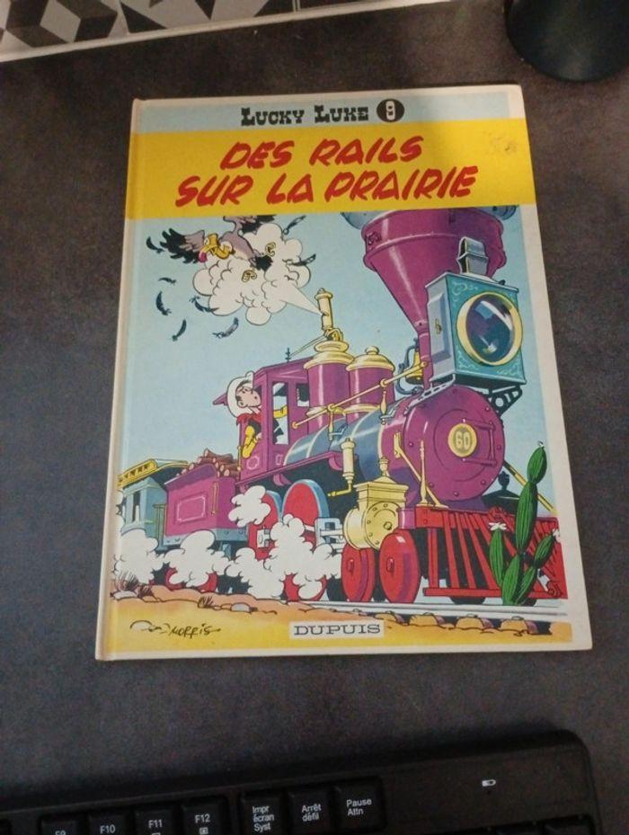 BD Lucky Luke N° 9 Des rails sur la prairie - photo numéro 1