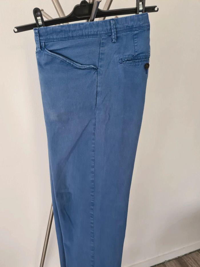 Pantalon Chino Bleu - photo numéro 1