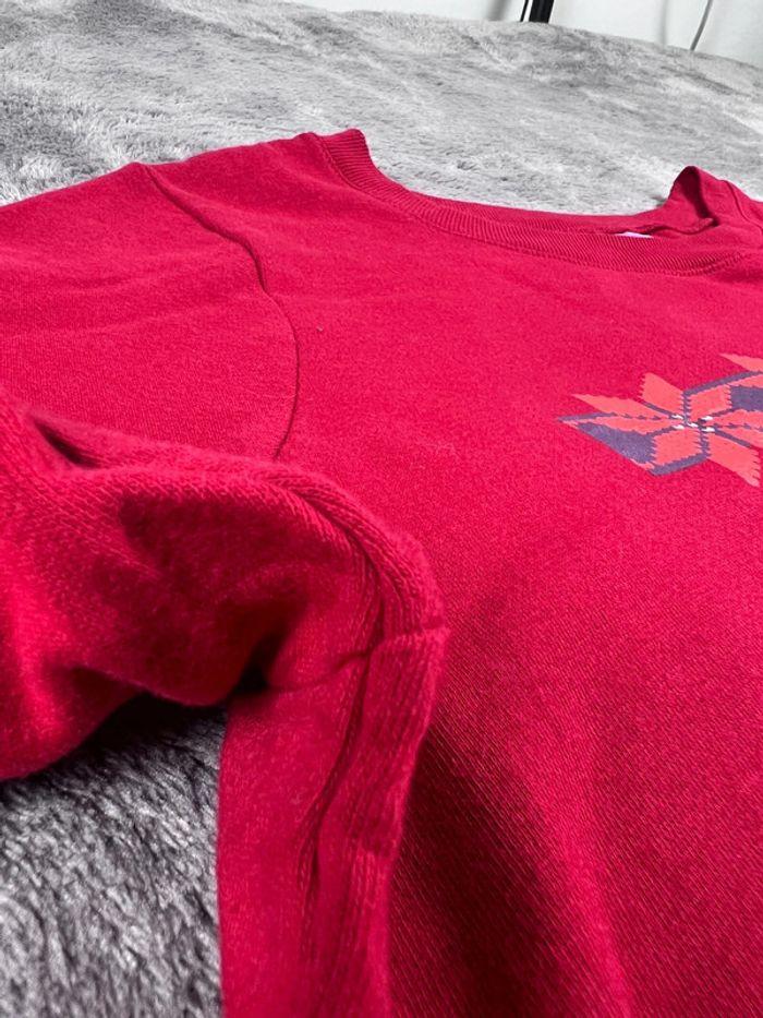 👕 Sweat Vintage de Noël Rouge Taille L 👕 - photo numéro 14