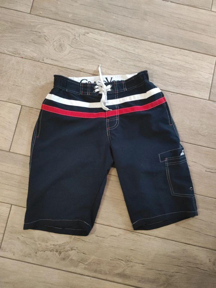 Short de plage  homme taille S bleu blanc rouge - photo numéro 1