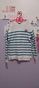 Pull fille sergent major 7 ans