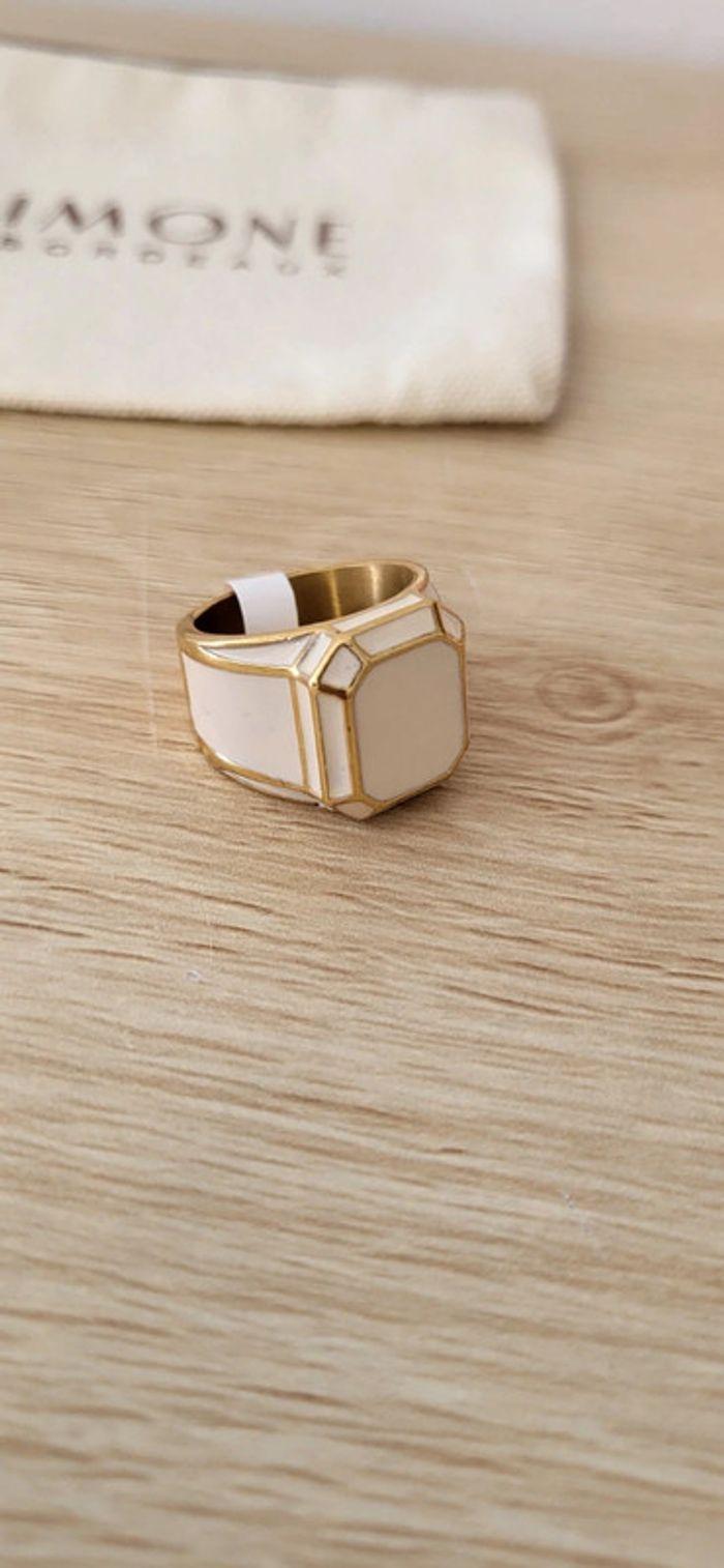 Bague simone à Bordeaux mon précieux beige taille 8 - photo numéro 3