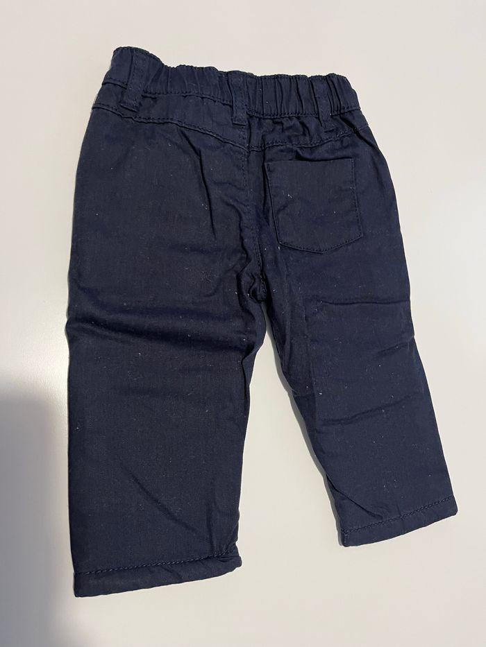 Pantalon bleu marine - photo numéro 2