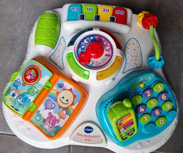 Table d'activités d'éveil parlante 2en 1 Vtech - photo numéro 4