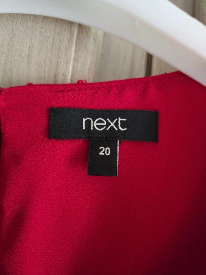 Robe rouge taille 46 next - photo numéro 2