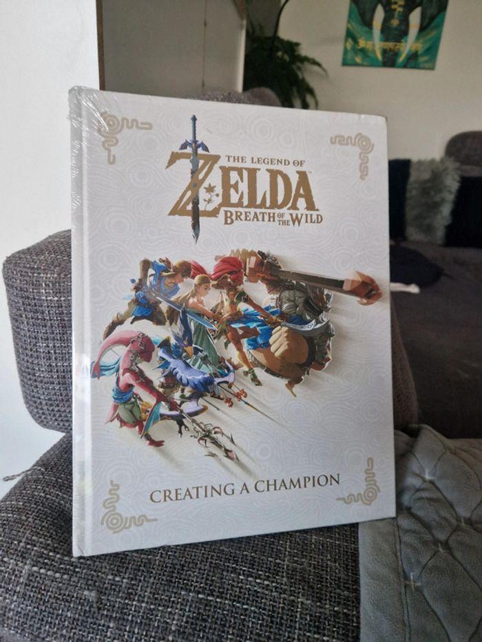 Art book zelda botw - photo numéro 1