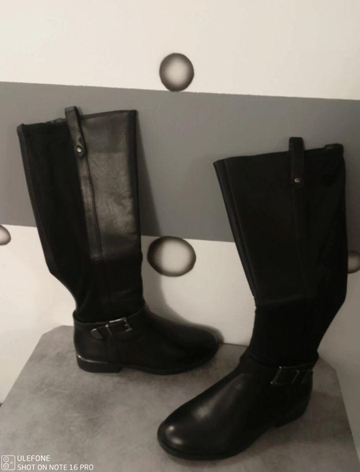 Bottes hautes noire p39 vice versa - photo numéro 1