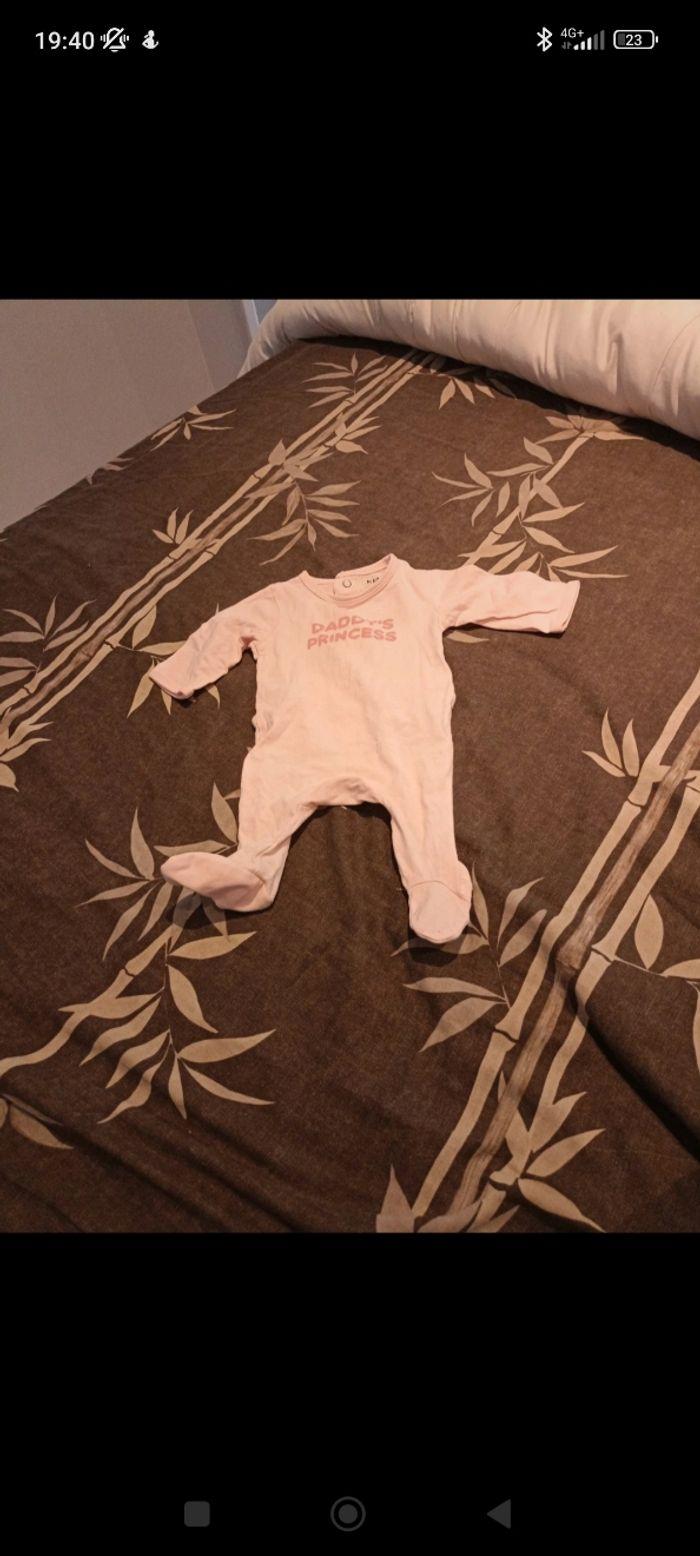 Lot de 3 pyjamas fille en 1 mois - photo numéro 2