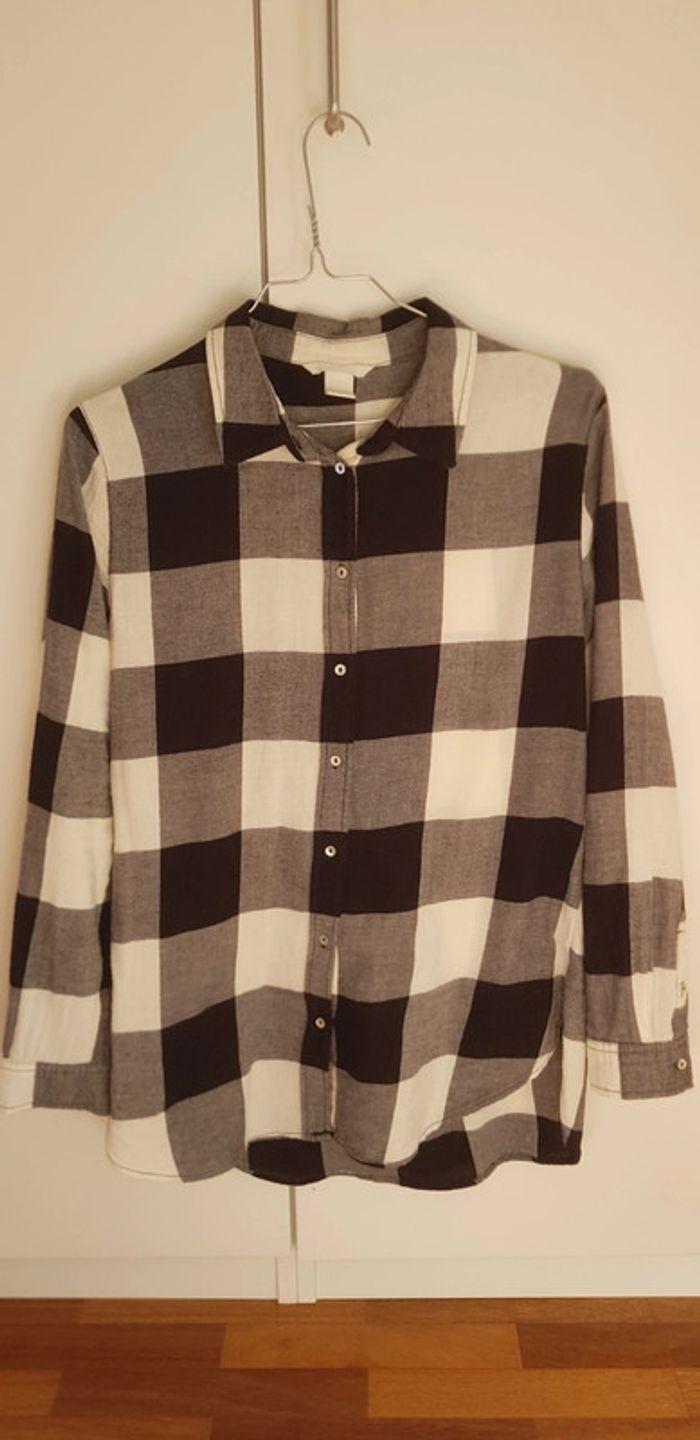 Chemise à carreaux H&m 36 - photo numéro 6