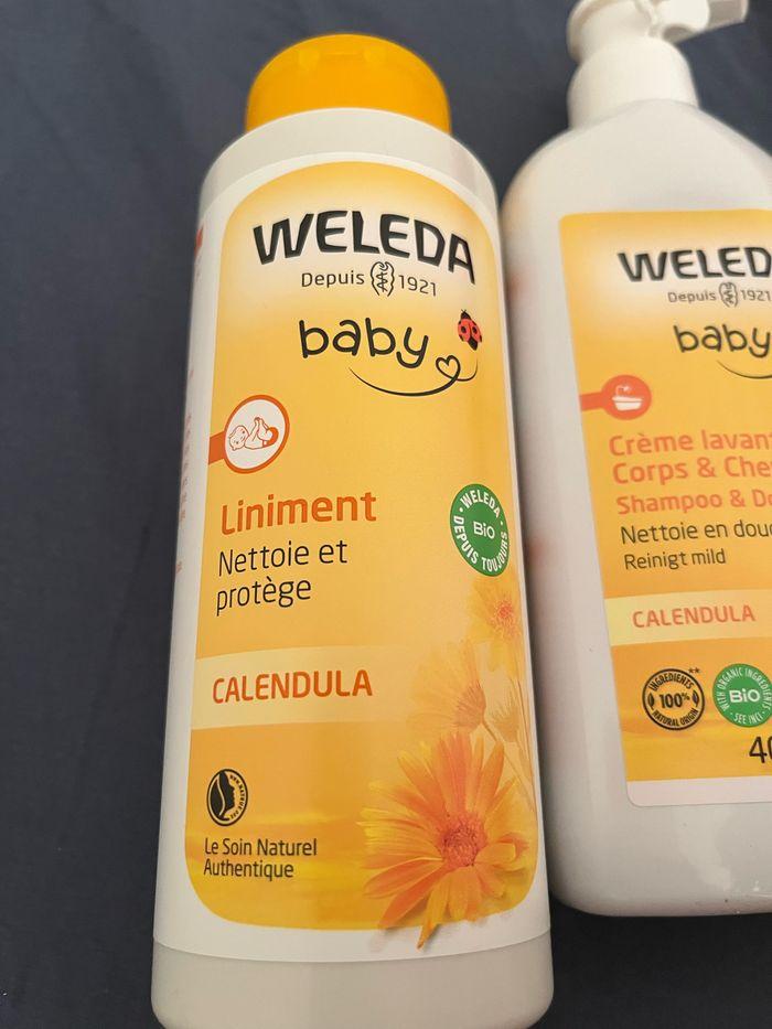 Liniment et crème lavante weleda - photo numéro 3