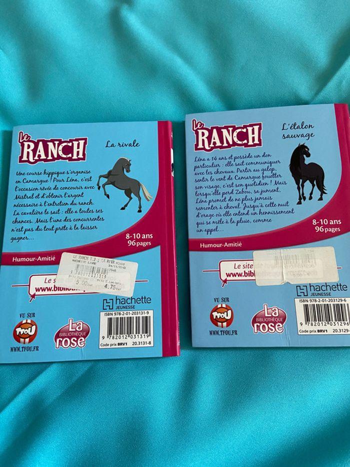 Lot de 2 livres «  Le ranch » tome 1 et 2 pour les 8-10 ans - photo numéro 2