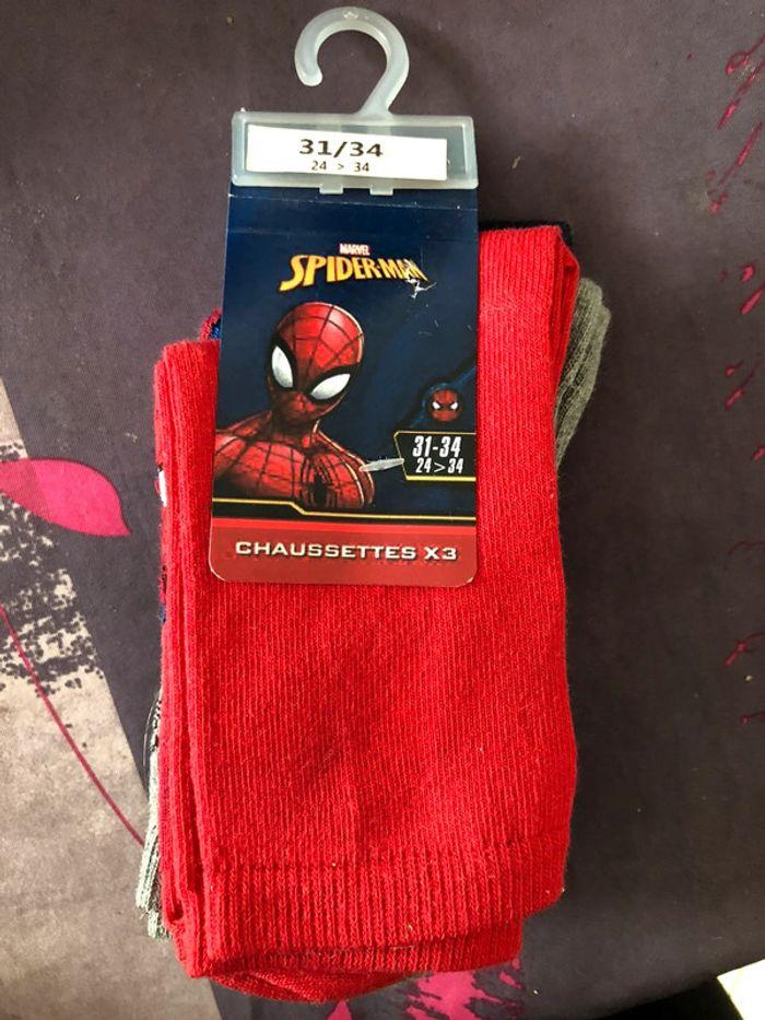 Chaussettes spiderman