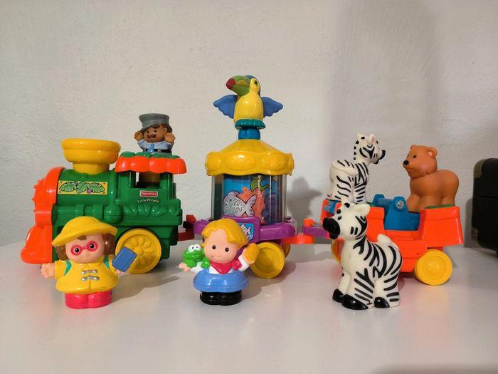 Fisher Price little people train du zoo - photo numéro 1