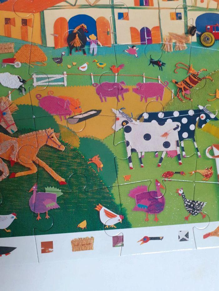 Puzzle découvertes la ferme avec poster 35 pièces - photo numéro 12