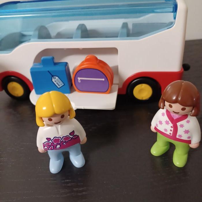 Lot bus et formule 1 playmobil 123 - photo numéro 3