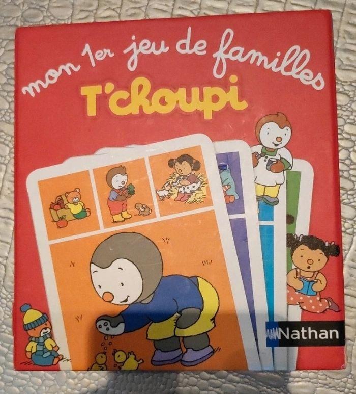 Jeu de familles T'choupi - photo numéro 1