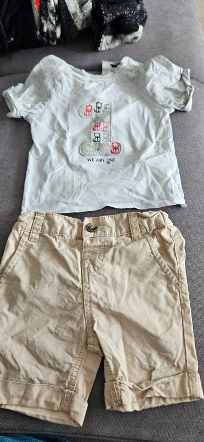 Ensemble t-shirt et short - photo numéro 1