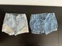 Lot de 2 shorts en jeans taille 3-6 mois primark