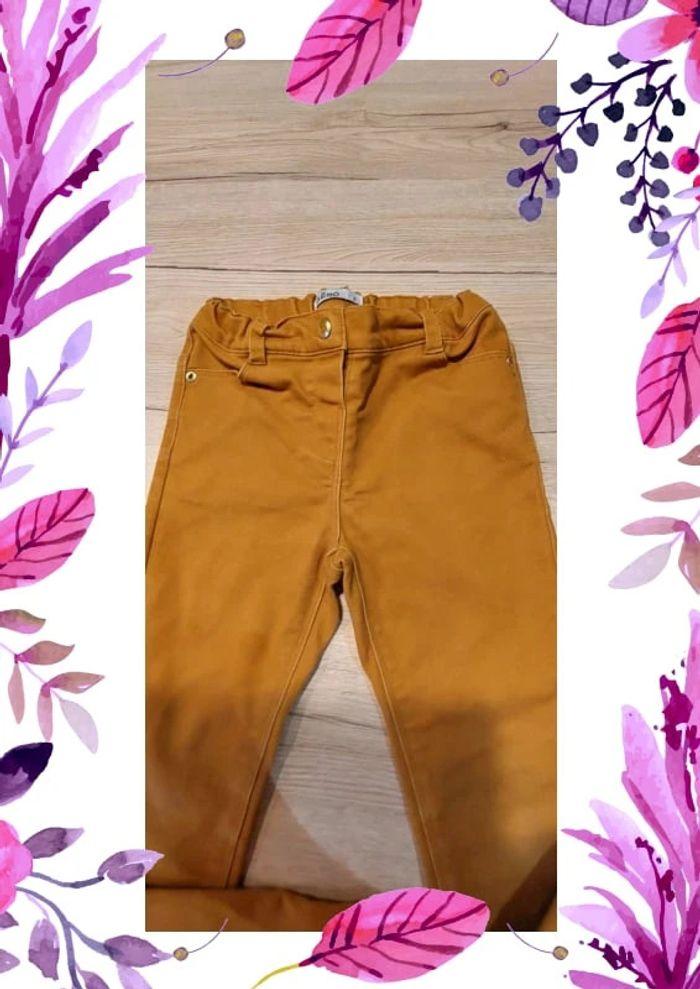 Pantalon slim fille 4 ans - photo numéro 2