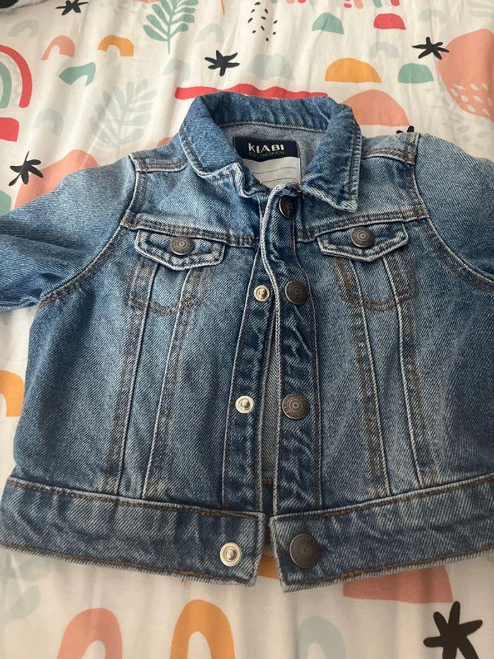 Veste en jean bébé 3 mois mixte - photo numéro 3