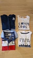 Lot t shirts manches longues