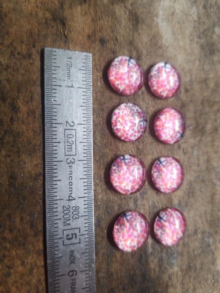 Lot de 8 cabochons - photo numéro 2