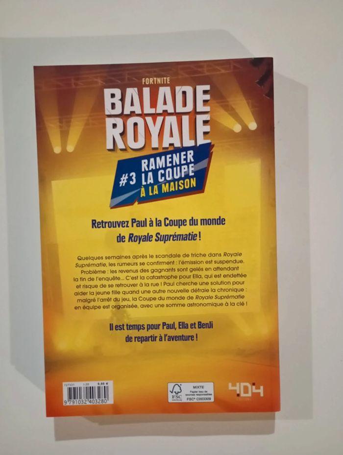 Balade Royale, Tome 3 : Ramener la coupe à la maison - Fortnite - photo numéro 2