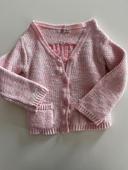 Gilet rose DPAM 3 ans