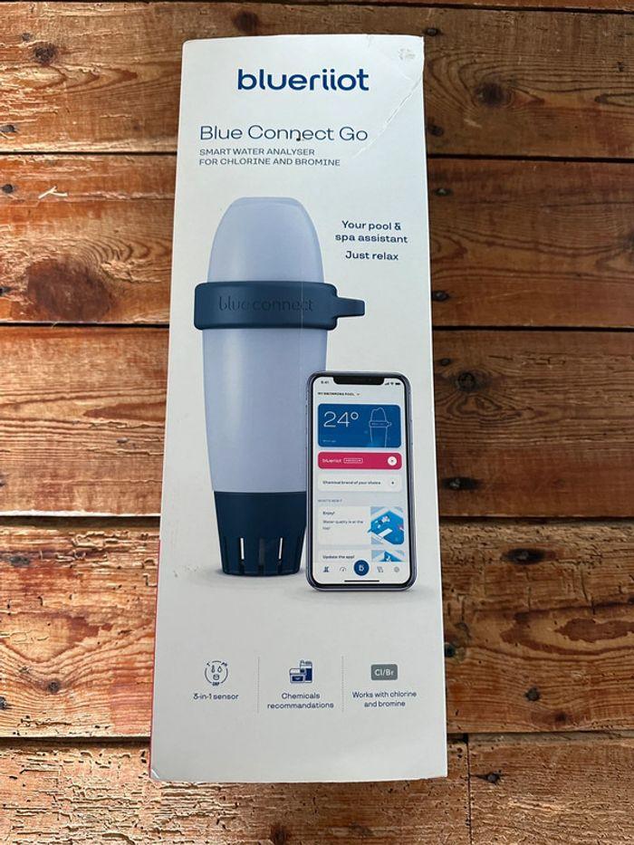 Sonde capteur Blue Connect pour analyse piscine pH clore alcalinité connectée smartphone - photo numéro 1