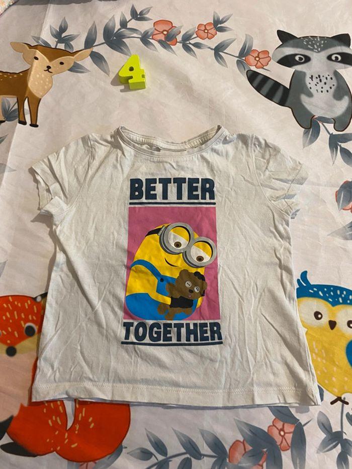 Jolie tee shirt les minions - photo numéro 1