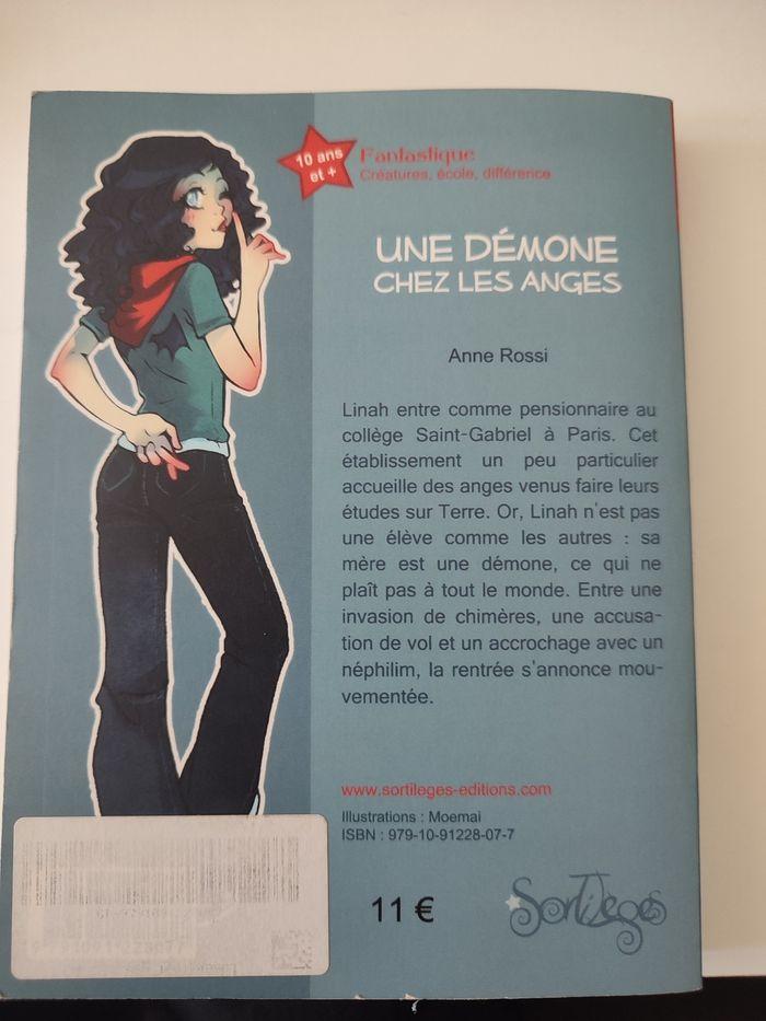 Livre "une démone chez les anges" - photo numéro 2