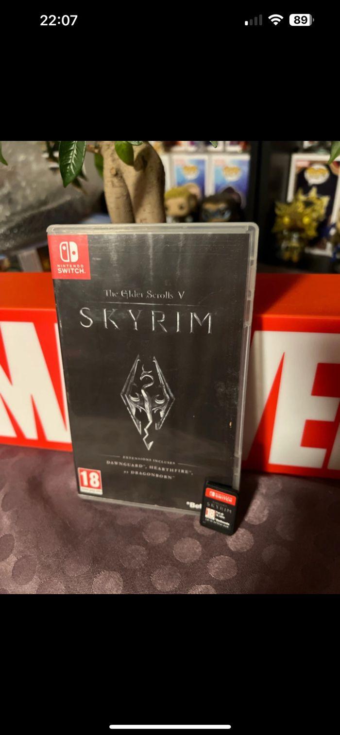 Jeu Nintendo Switch skyrim - photo numéro 1