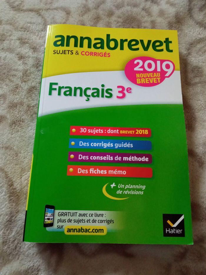 Annabrevet français - photo numéro 1